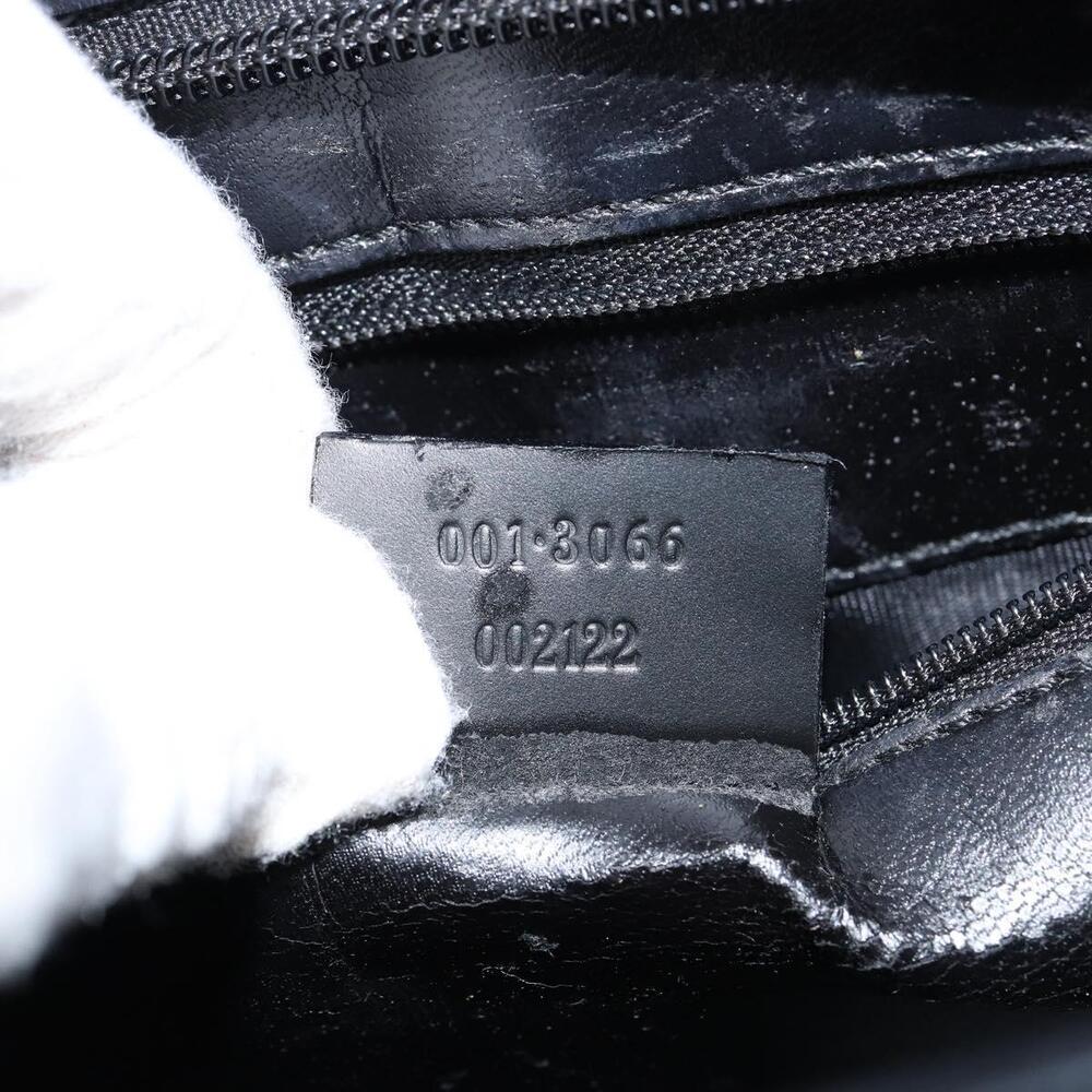 GUCCI Interlocking Hand Bag Leather Black 001 3066 Auth 155223 - Picture 12 of 16